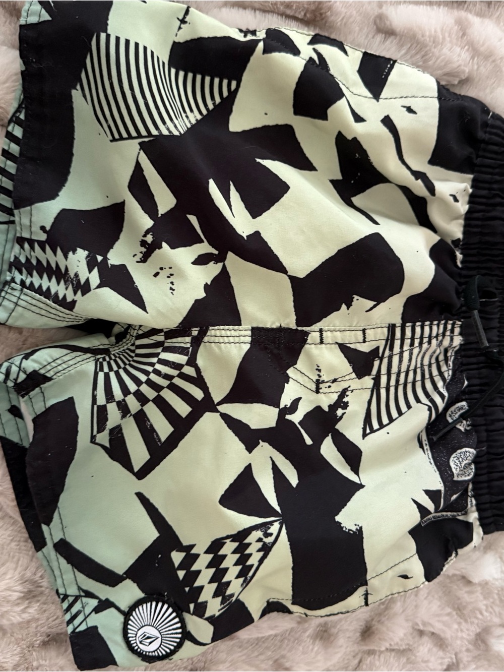 Volcom Black Swim Shorts